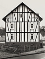Framework Houses, Bernd and Hilla Becher (German, active 1959–2007), Gelatin silver prints